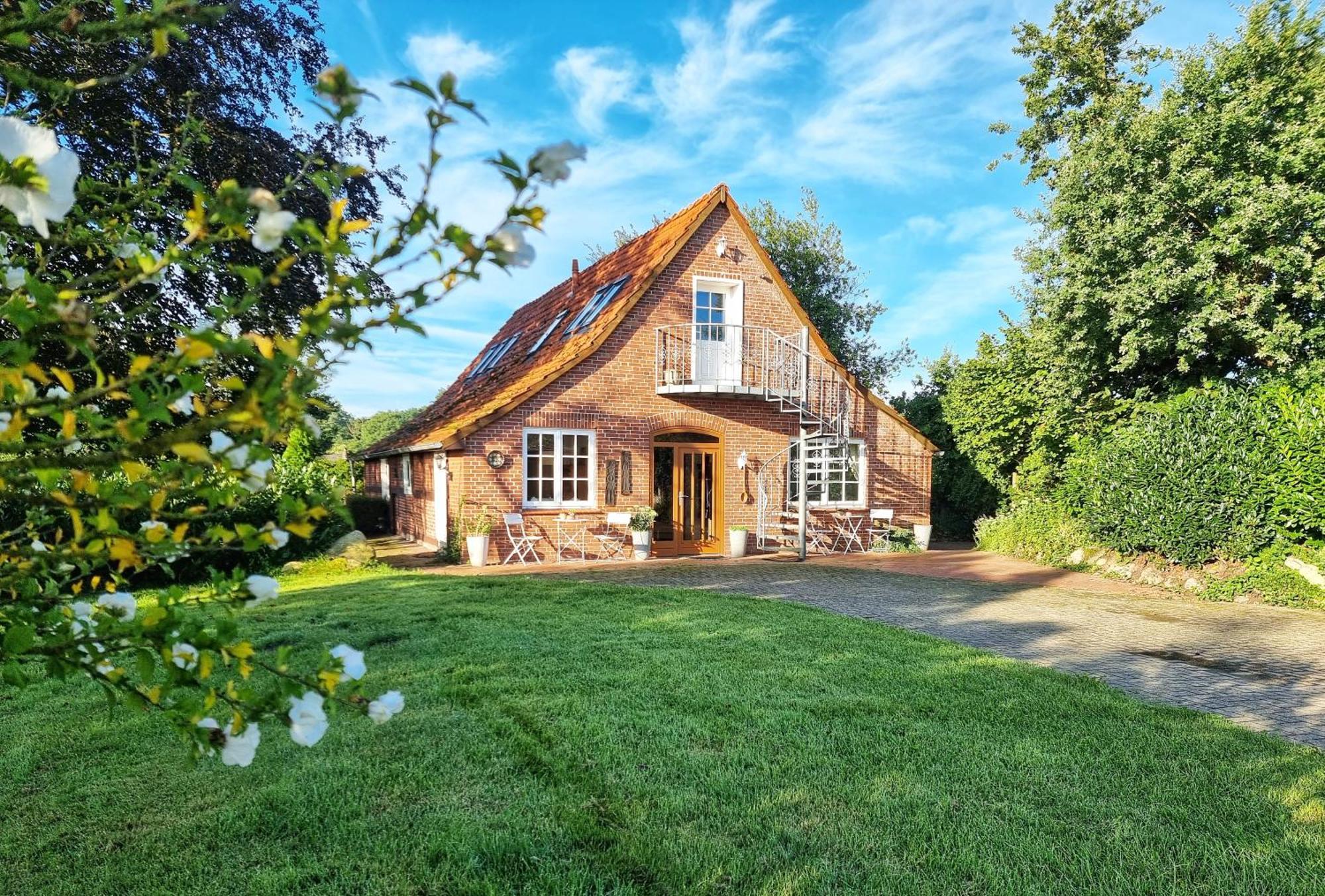 200 Jahre Altes Landhaus Mit Tieren Goldenstedt Exterior photo